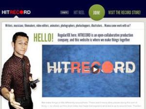 hitrecord.org page